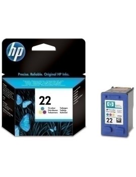 Cart.Ij.Hp C9352Ae Nº22 Tricolor 5Ml