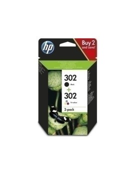 Cart.Ij.Hp X4D37Ae Nº302 Negro+Color Pac