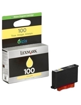 Cart.Ij.Lexmark 14N0902E Nº 100 Amarillo