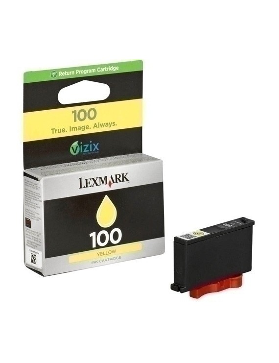 Cart.Ij.Lexmark 14N0902E Nº 100 Amarillo