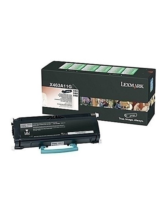 Toner Lexmark X463A11G Negro 3.500 Pag