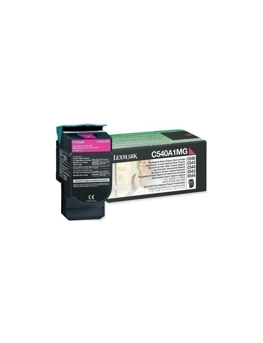 Toner Lexmark C540A1Mg Magenta