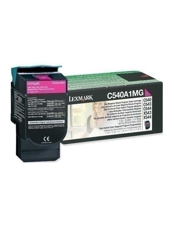 Toner Lexmark C540A1Mg Magenta