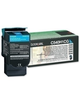 Toner Lexmark C540H1Cg Cian