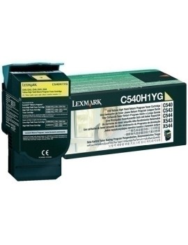 Toner Lexmark C540H1Yg Amarillo