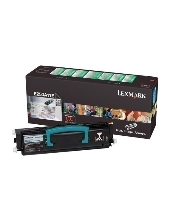 Toner Lexmark E250A11E Negro E250/350