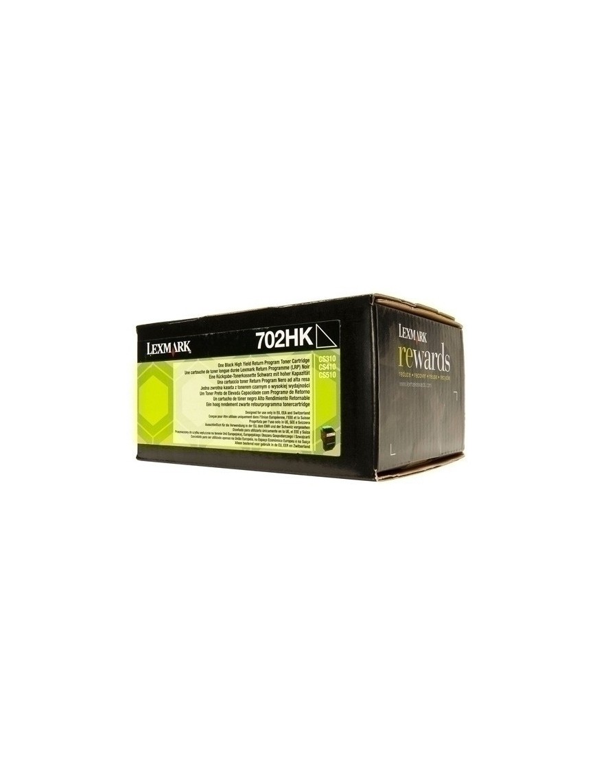 Toner Lexmark 70C2Hk0 Negro 4.000 Pag