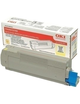 Toner Oki C5600/5700 Amarillo Type C8