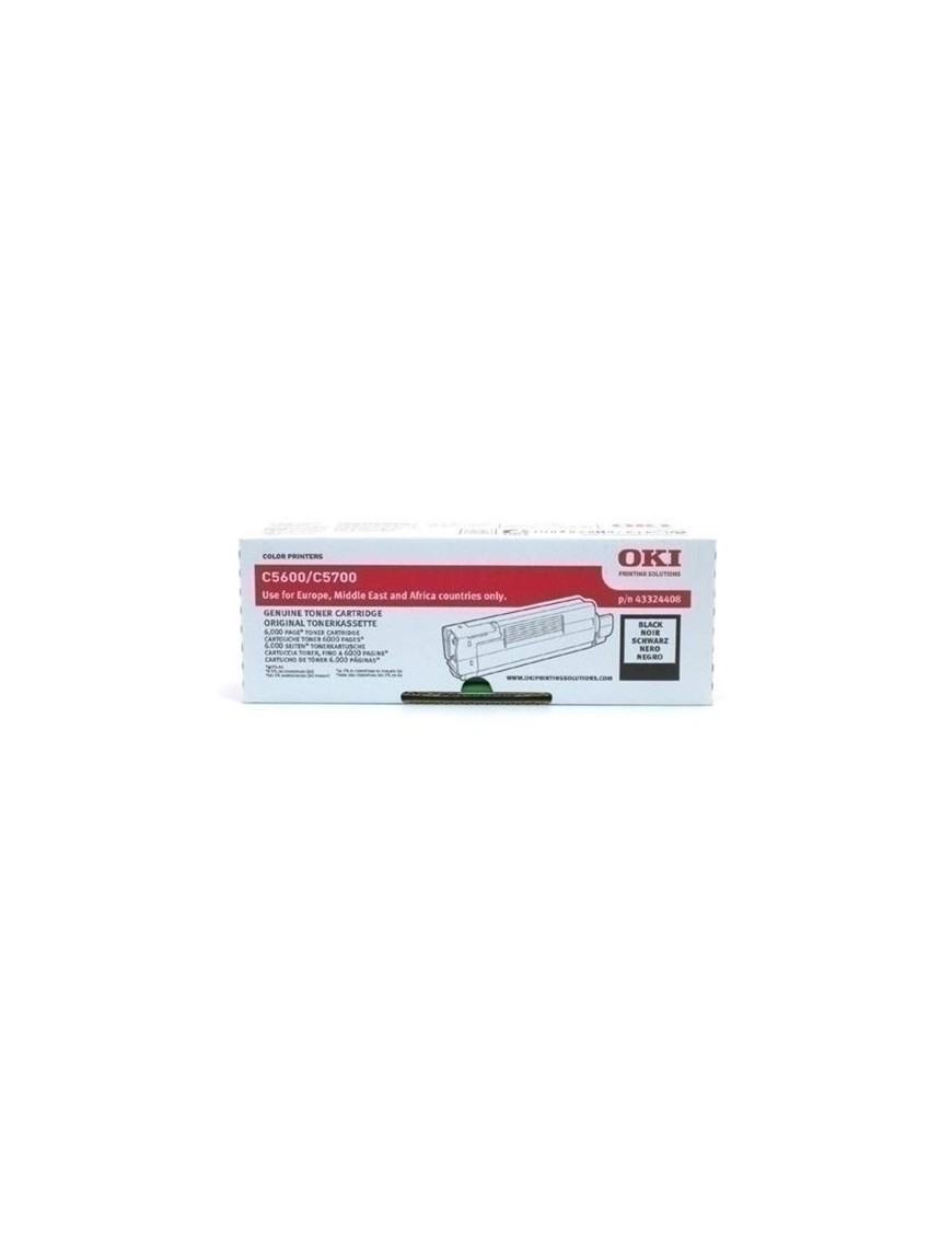 Toner Oki C5600/5700 Negro Type C8