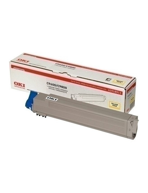 Toner Oki C9600/9650/9800/9850 Amaril C7