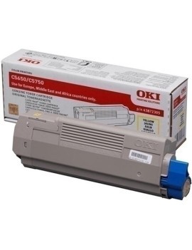 Toner Oki 43872305 Amarillo Type C11