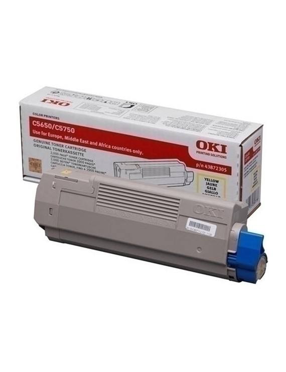 Toner Oki 43872305 Amarillo Type C11