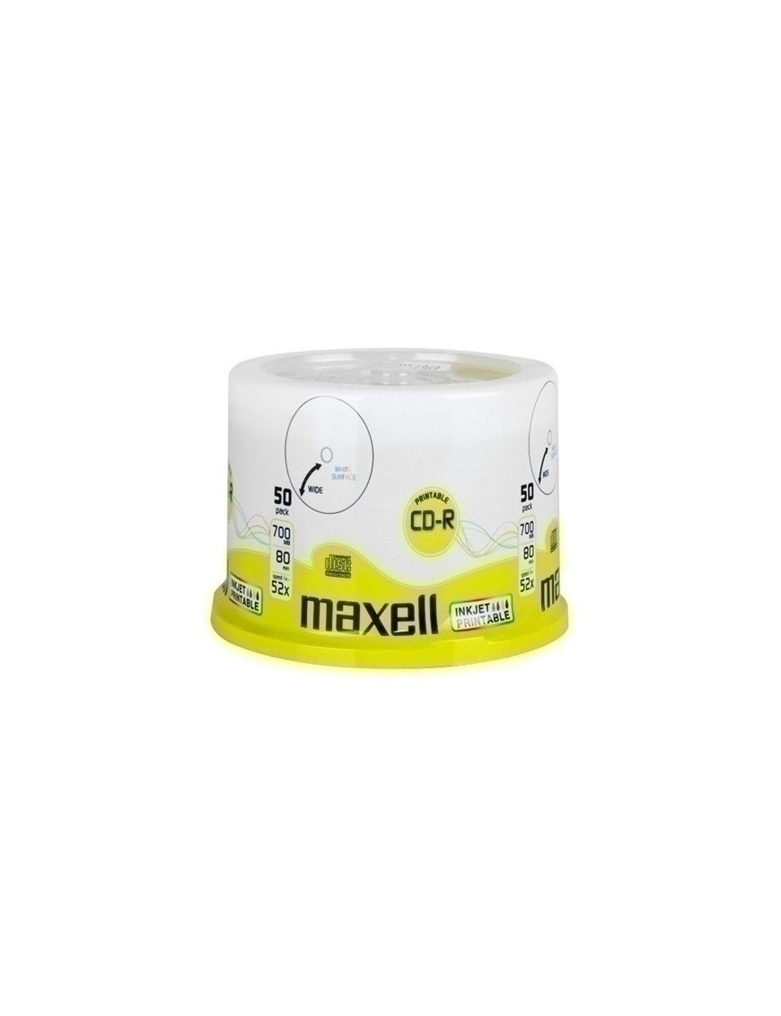 Cd-Rom Maxell 700 Mb 80 Min. 52X T/50