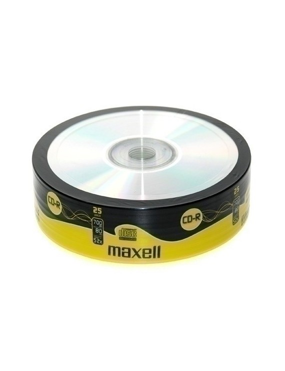 Cd-Rom Maxell 700 Mb 80 Min. 52X T/25