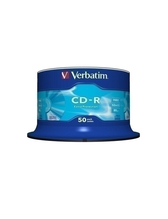 Cd-Rom Verbatim 700Mb 52X Spindle 50