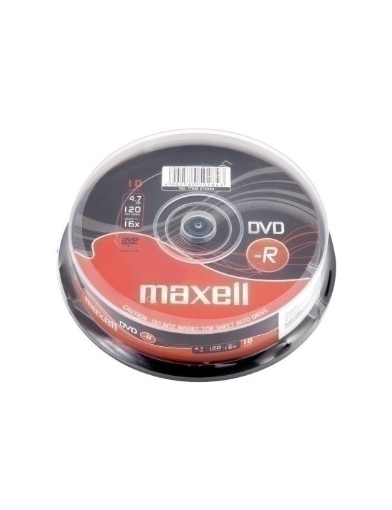 Dvd -R Maxell 4.7Gb 16X Spindle 10