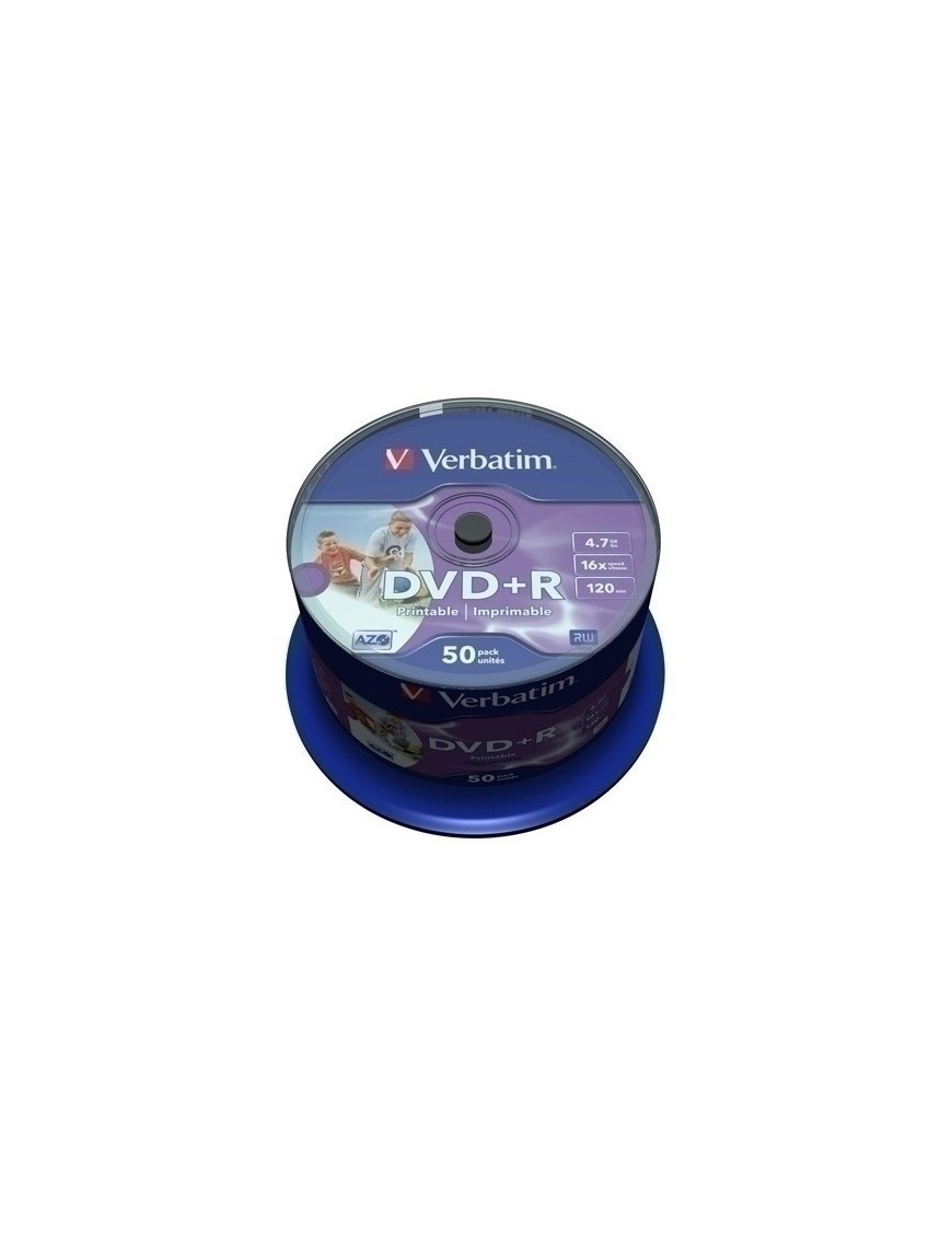 Dvd +R Verbatim 4.7Gb 16X Spindle 50