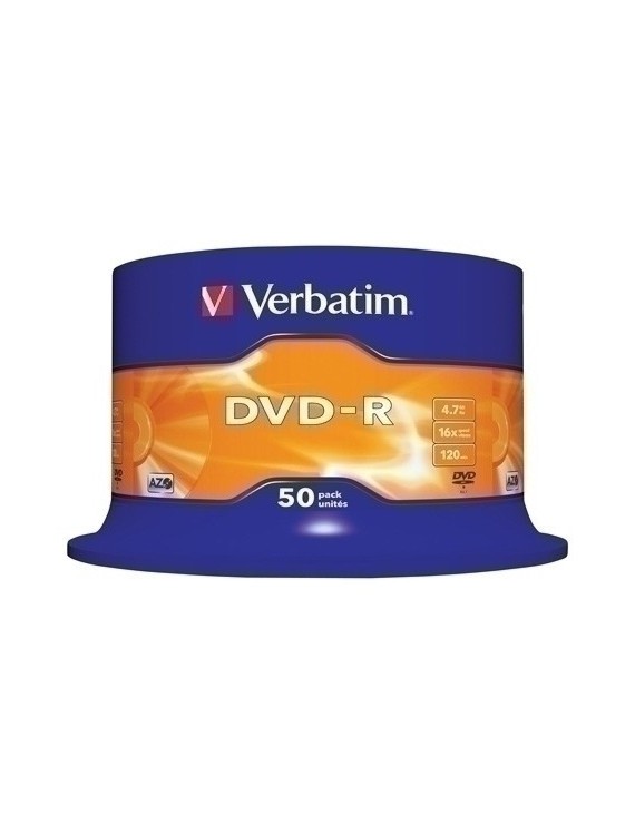 Dvd -R Verbatim 4.7Gb 16X Spindle 50