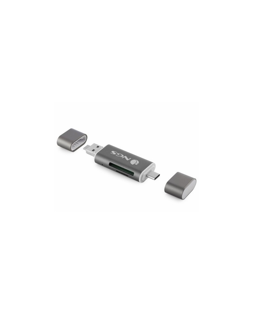 Lector De Tarjetas Ngs Usb Tipo C 5 En 1