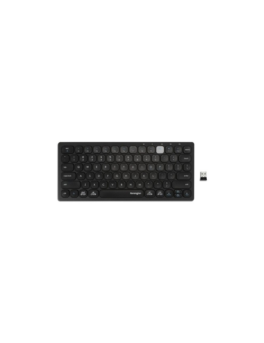 Teclado Kensington Compact Dual Inal.Neg