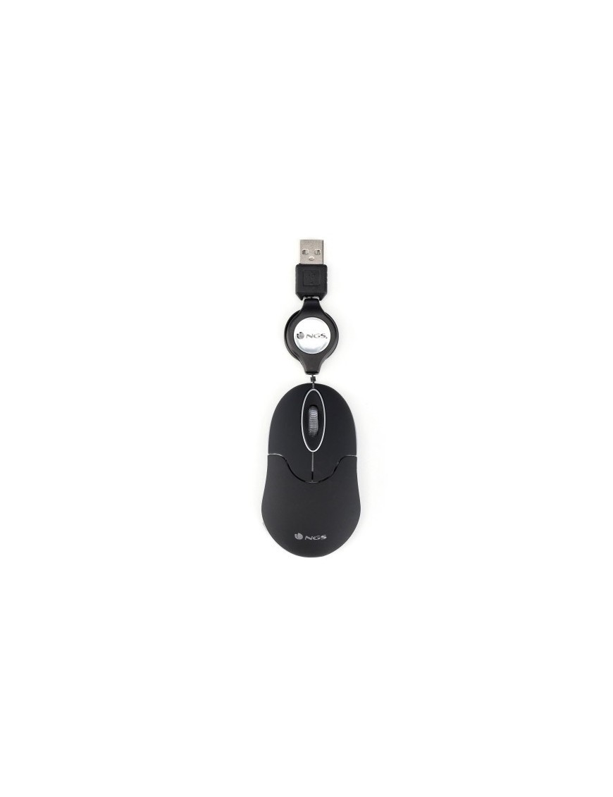 Raton Ngs Sin Optico Usb Negro