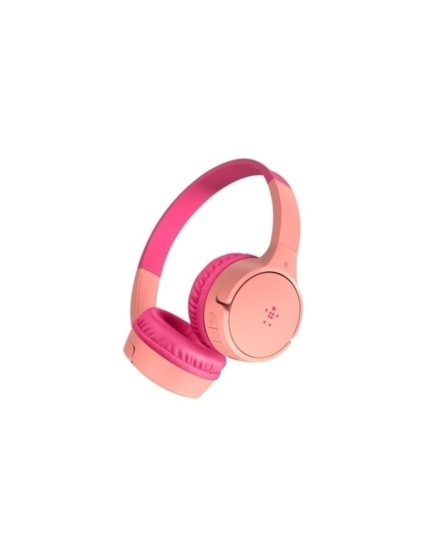 Auriculares Belkin Bluetooth Kids Rosa