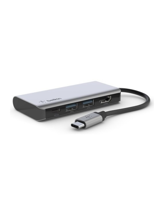 Adaptador Belkin Usb-C A Usb-C Pd, 2X Us