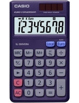 Calculadora Bols.Casio  8 Dig. Sl-300Ver