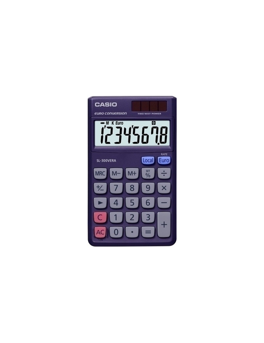 Calculadora Bols.Casio  8 Dig. Sl-300Ver