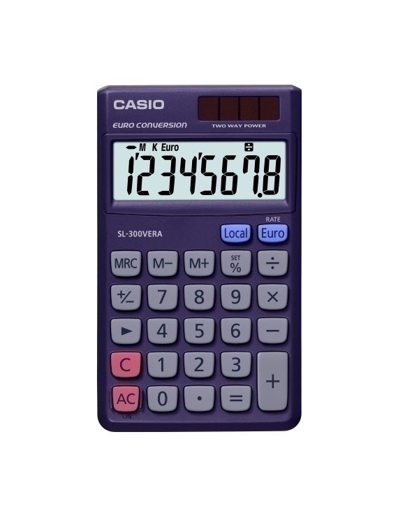 Calculadora Bols.Casio  8 Dig. Sl-300Ver