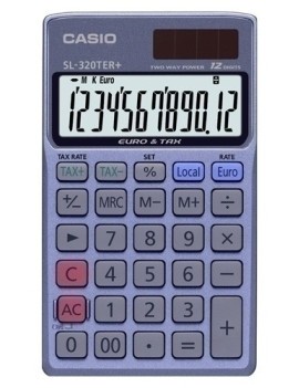 Calculadora Bols.Casio 12 Dig. Sl-320Ter