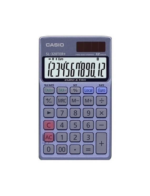 Calculadora Bols.Casio 12 Dig. Sl-320Ter