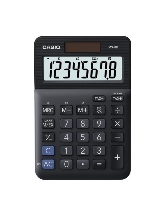 Calculadora Mesa Casio 8 Dig. Ms-8F