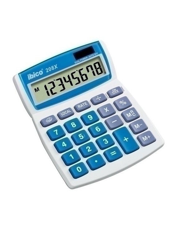 Calculadora Sobrem. Ibico  8 Dig. 208X