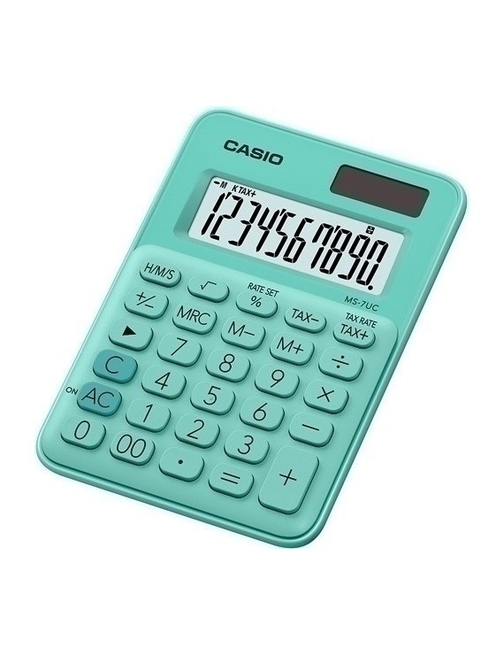 Calculadora Mesa Casio 10 Dig. Ms-7Uc Ve