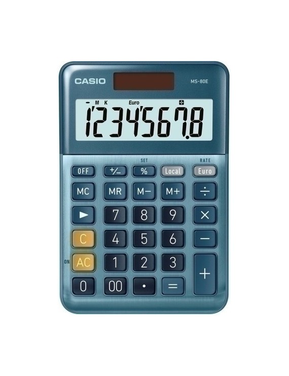 Calculadora Mesa Casio 8 Dig. Ms-80E/Ver