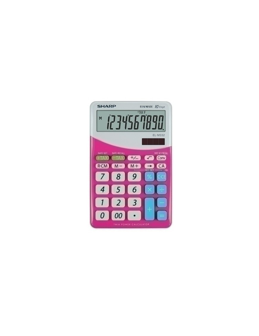 Calculadora Sobr.Sharp 10 Dig. El-M332 R