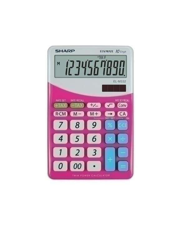 Calculadora Sobr.Sharp 10 Dig. El-M332 R