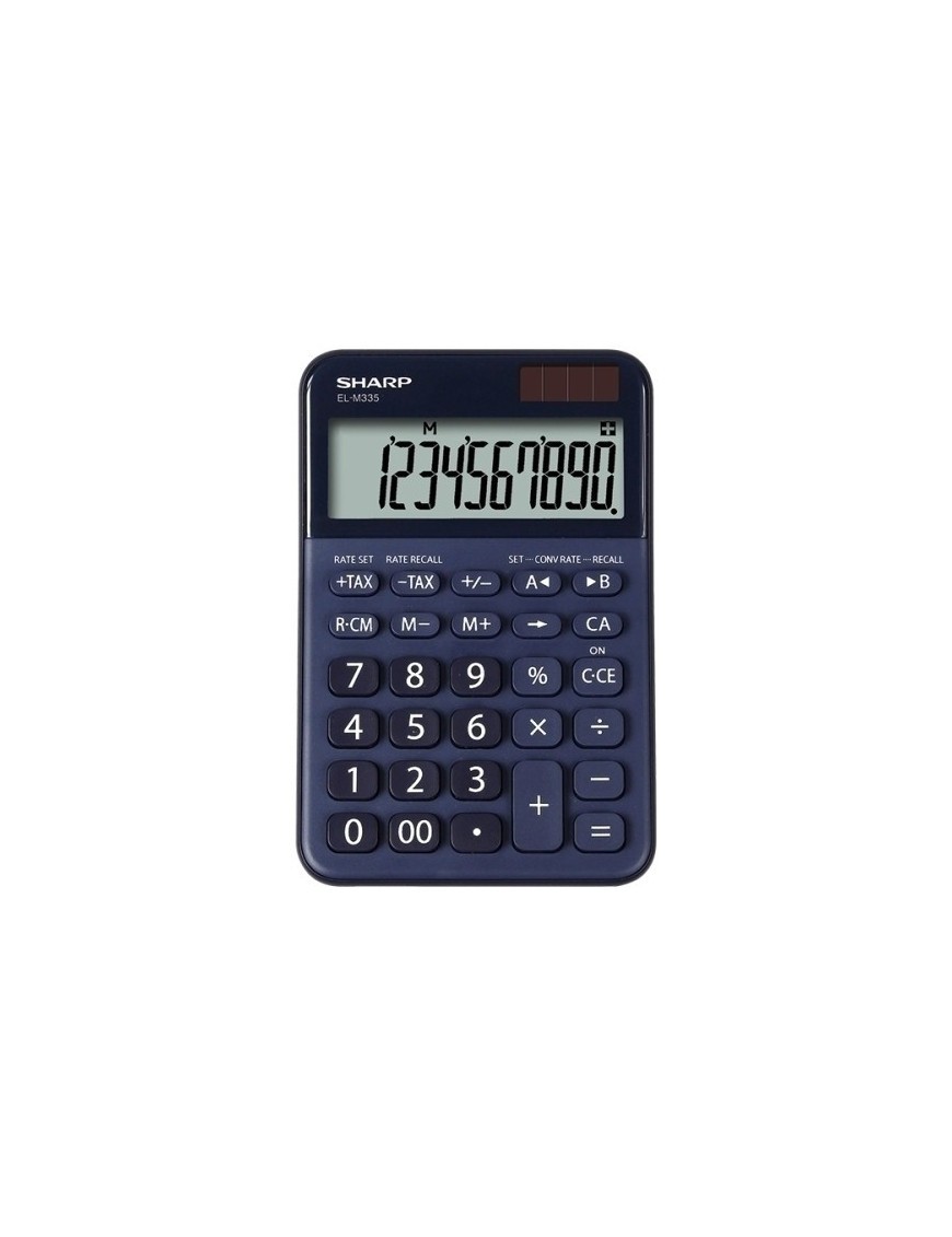 Calculadora Sobr.Sharp 10 Dig. El-M335Bb