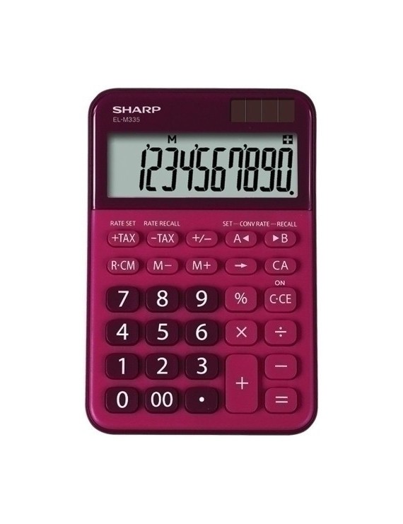 Calculadora Sobr.Sharp 10 Dig. El-M335Br