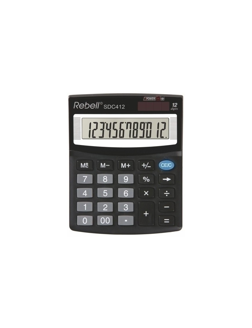 Calculadora Sobr.Rebell 12 Dig. Sdc412
