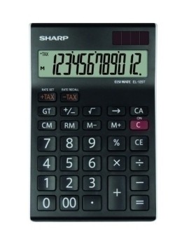 Calculadora Sobr.Sharp 12 Dig. El-125T