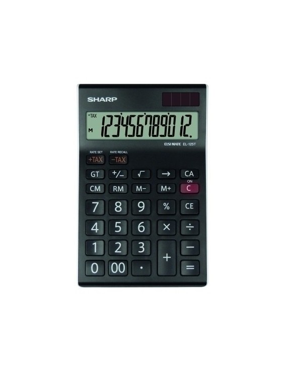 Calculadora Sobr.Sharp 12 Dig. El-125T