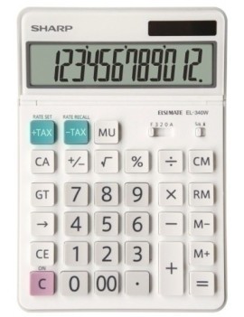 Calculadora Sobr.Sharp 12 Dig. El-340W