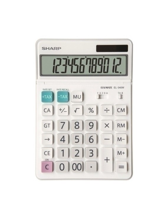 Calculadora Sobr.Sharp 12 Dig. El-340W