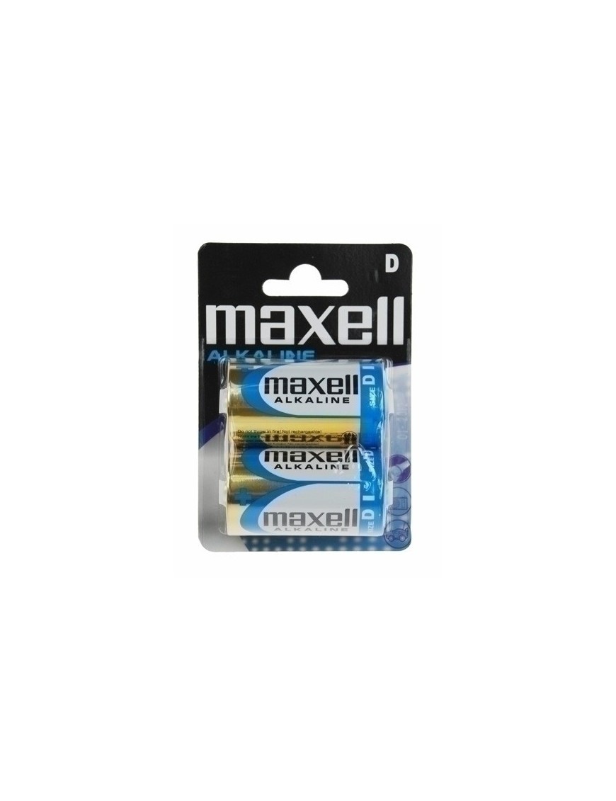 Pilas Alcalina Maxell Lr20 B/2