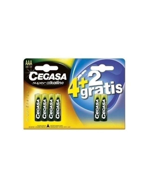 Pilas Cegasa Aaa Plus (Mn2400-Lr03) B6