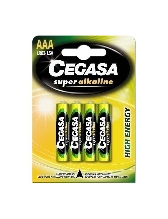 Pilas Cegasa Alcalina Lr03 B/4