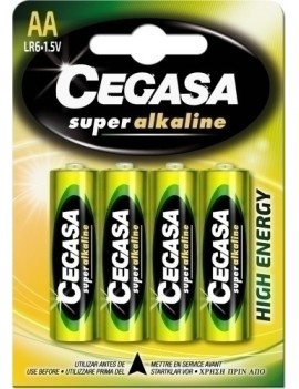 Pilas Cegasa Alcalina Lr06 B/4