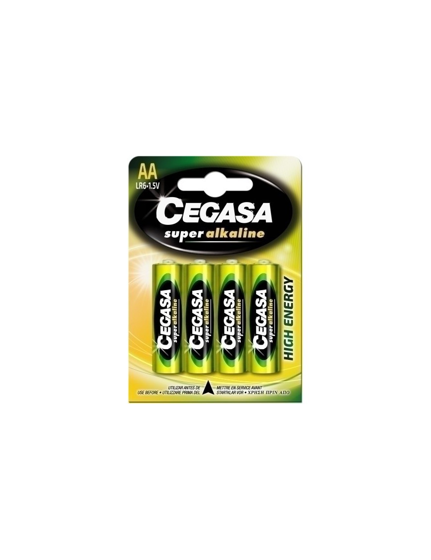 Pilas Cegasa Alcalina Lr06 B/4